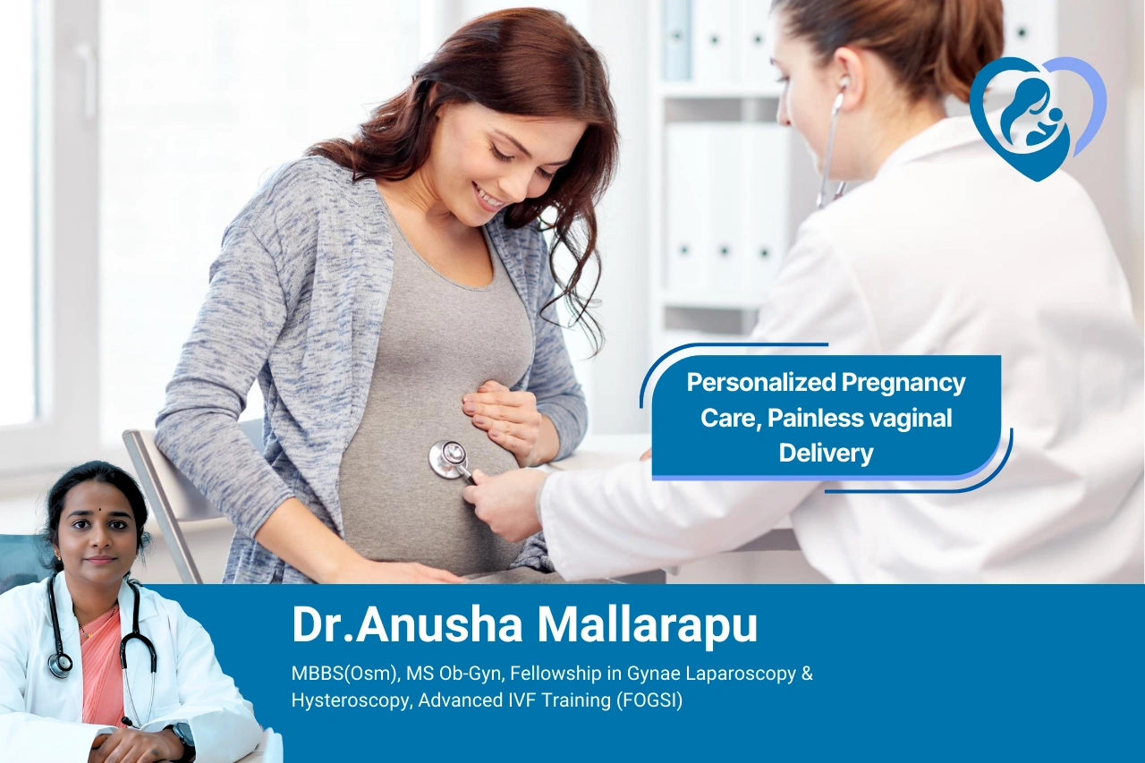 Personalized Pregnancy Care, Painless vaginal Delivery in puppalguda
